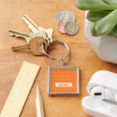 Search for orange white key rings Pattern