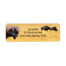 Search for bison return address labels Wildlife