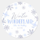 Search for snowflake birthday stickers Boy