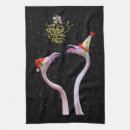 Search for christmas flamingo tea towels Festive