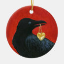 Search for crow christmas tree decorations Raven