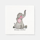 Search for elephant napkins Cute baby elephant