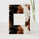 Search for cowhide cards Brown