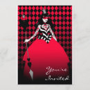Search for queen invitations Queen of hearts