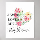 Search for jesus loves me posters Bible verse