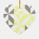 Search for yellow and grey christmas tree decorations Trendy