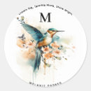 Search for watercolor hummingbird stickers Elegant