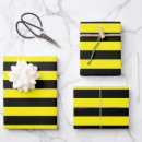 Search for yellow and black wrapping paper Stripes