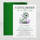 Search for dragon baby shower invitations About to hatch