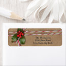 Search for berries return address labels Holly berry