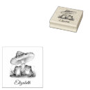 Search for mushroom rubber stamps Cute