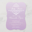 Search for pale purple invitations Floral