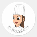 Search for girl chef stickers Cook