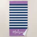 Search for purple beach towels Girly