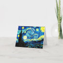 Search for van gogh thank you cards Starry night