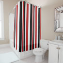 Search for black white and red shower curtains Bold