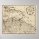 Search for historical map of the caribbean posters West indies