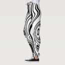Search for black and white lines leggings Pattern