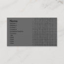 Search for embossed business cards Grey
