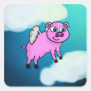 Search for piggy piglet stickers Flying