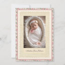 Search for pink lace christening invitations Baby girl baptism