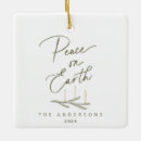 Search for peace on earth christmas tree decorations Cute