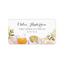 Search for teacup return address labels Floral