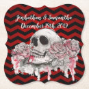 Search for gothic skull coasters Rose