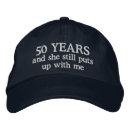 Search for funny wedding hats Husband