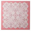 Search for white lace tiles Elegant