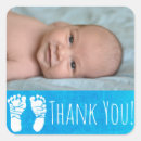 Search for footprints stickers Baby boy