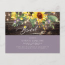 Search for rustic sunflower bridal shower invitations Wood