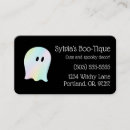 Search for ghost business cards Spooky