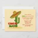 Search for sombrero invitations Cactus