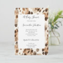 Search for leopard print baby shower invitations Chic