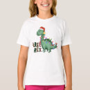 Search for christmas tree kids tshirts T rex