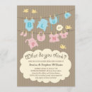 Search for brown gender reveal invitations Modern