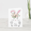 Search for bunny baby girl shower invitations Flowers