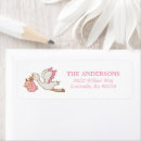 Search for girl return address labels Simple