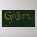 Search for gollum posters Middle earth