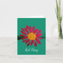 Search for red daisies cards Floral