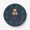 Search for teddy bear paper plates Boy baby shower