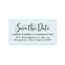 Search for save the date address stickers Simple