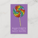 Search for lollipop business cards Lolly