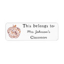 Search for property of return address labels Classroom