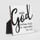 Search for nothing is impossible God