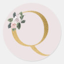 Search for letter q stickers Pink