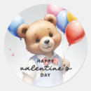 Search for valentines day bear stickers Happy valentine's day