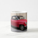 Search for red convertible mugs Vintage