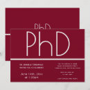 Search for doctorate degree graduation invitations Phd